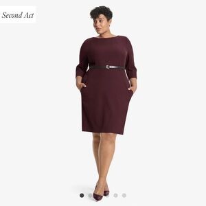Women's MM Lafleur Claret Esuko Dress